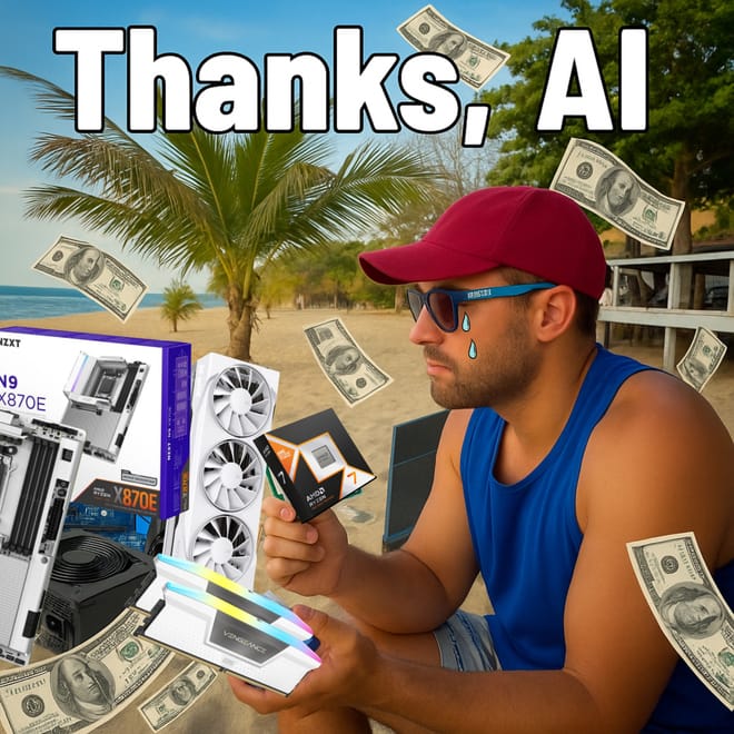 Image of: PC Parts Prices Are Out of Control: Thanks, AI